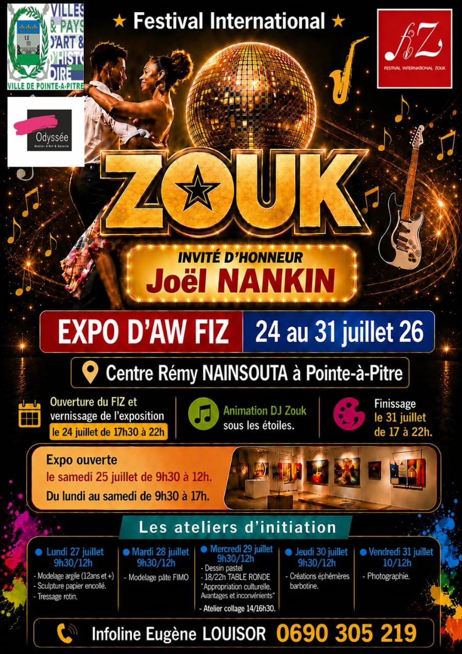 Affiche Expo d'art FIZ