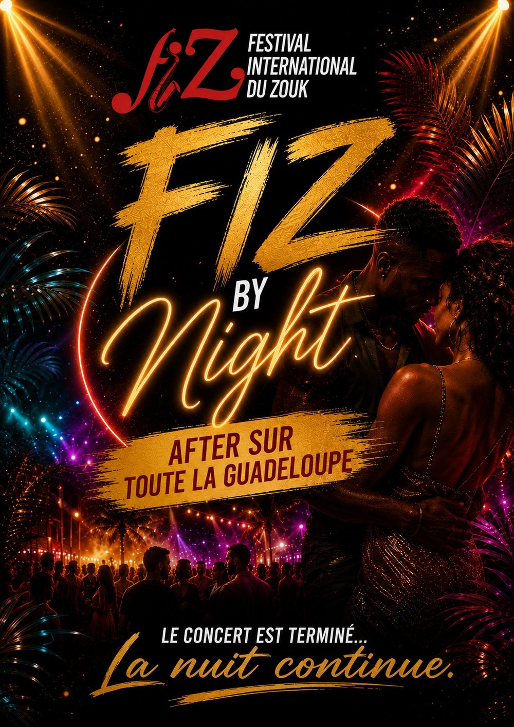 Affiche FIZ By Night