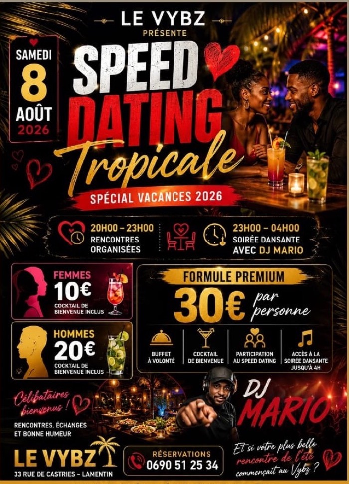 Speed Dating Tropicale