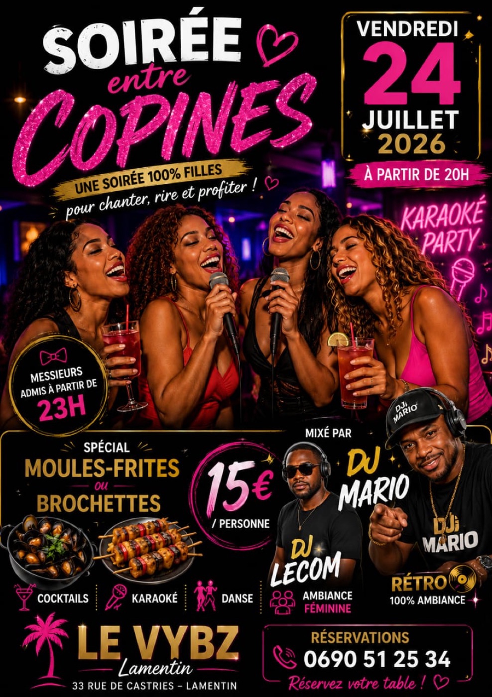 Soirée entre copines