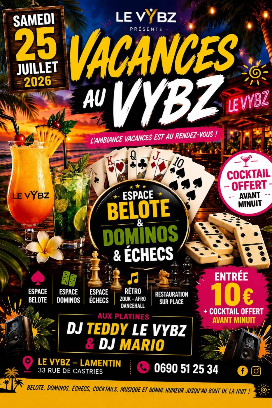 Vacances au VYBZ